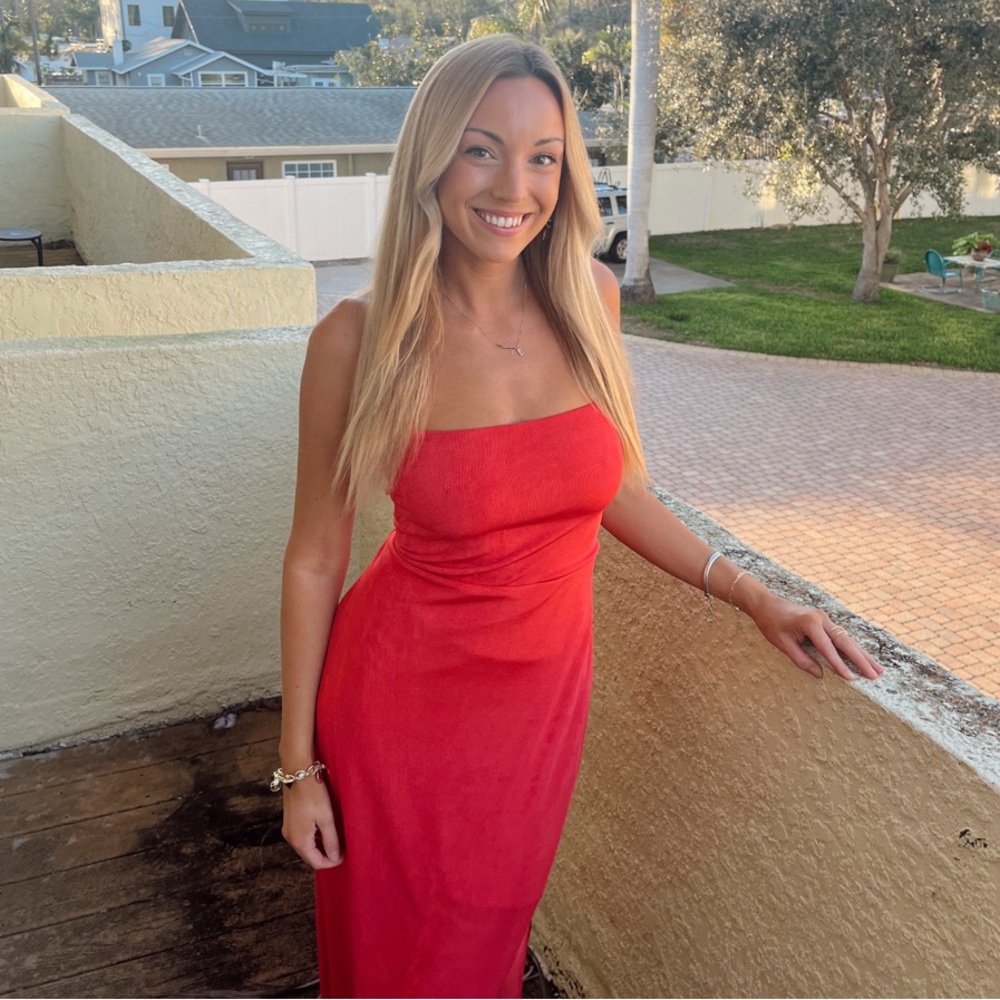 Elegant Red  Dress